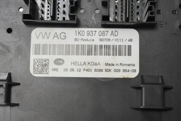 Module confort OEM 1K0937087AD pour Skoda Octavia II image 4