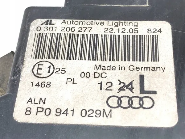 Faros Xenón Delantero Izquierdo Audi A3 8P 8P0941029M image 4