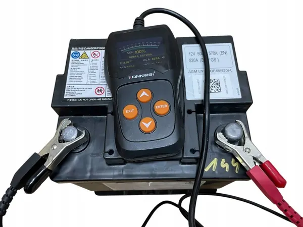 Bateria AGM Start-Stop OEM AKUMULATOR 12V 50AH 570A MINI NR144 image 6
