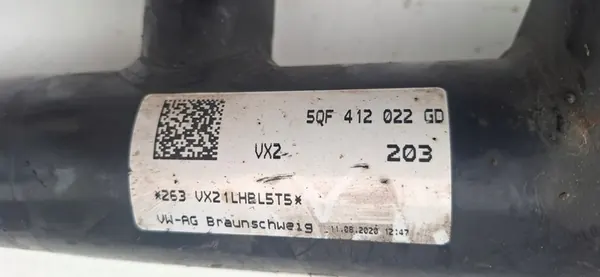 Ammortizzatore Attivo Anteriore Sinistro/Destro SKODA KODIAQ VW TIGUAN II 5QF413032B image 7
