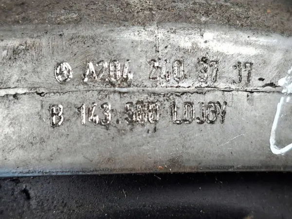 Mercedes-Benz GLK (X204) 2009 Motorsteun rechterzijde OEM image 6