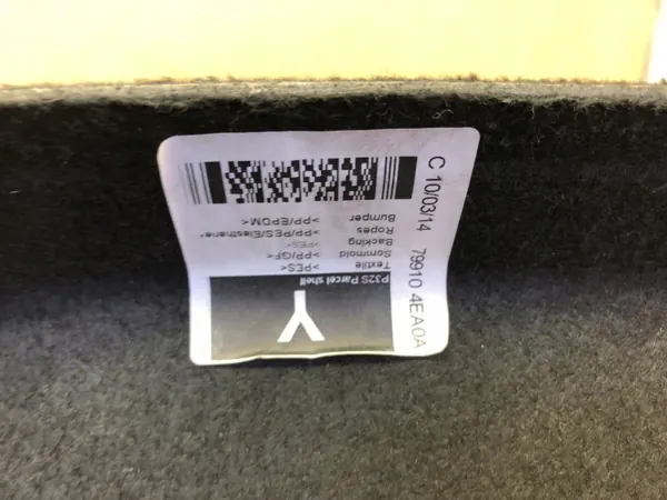 Nissan Qashqai II J11 tavaratilan hylly OEM 799104EA0A image 3