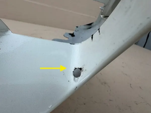 MERCEDES C-KLASA W205 AMG PARACHOQUES DELANTERO PDC A2058856402 image 10