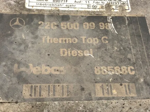 Webasto Heizung OEM 2205000998 für Mercedes W220 image 6