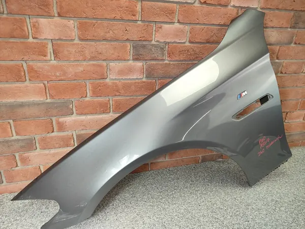 Parafango Anteriore Sinistro BMW F10 F11 A52/7 Grigio Spaziale Alluminio image 10