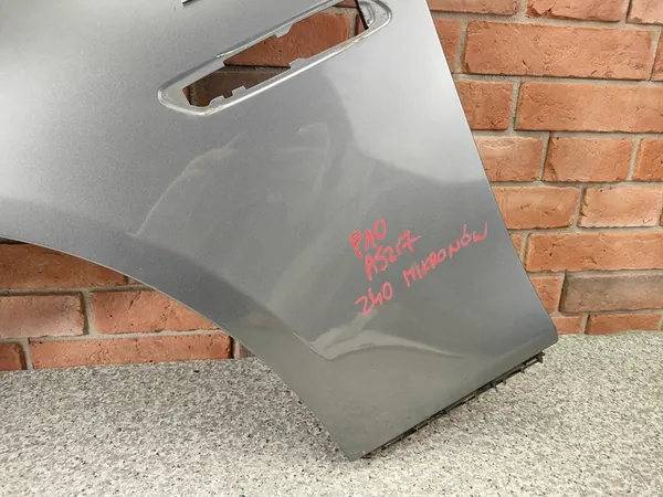 Parafango Anteriore Sinistro BMW F10 F11 A52/7 Grigio Spaziale Alluminio image 3