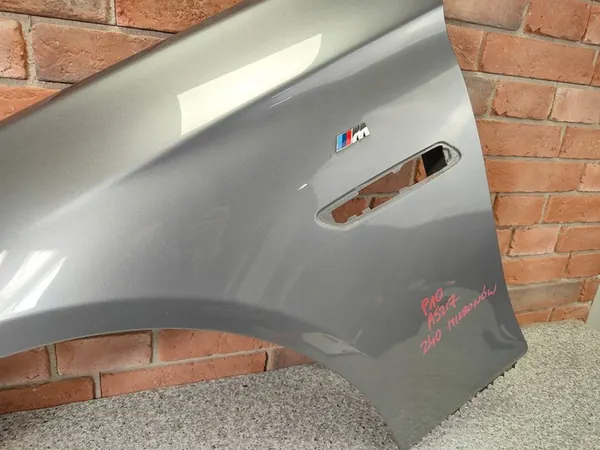 Parafango Anteriore Sinistro BMW F10 F11 A52/7 Grigio Spaziale Alluminio image 4