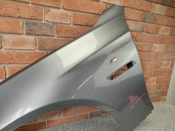 Parafango Anteriore Sinistro BMW F10 F11 A52/7 Grigio Spaziale Alluminio image 6