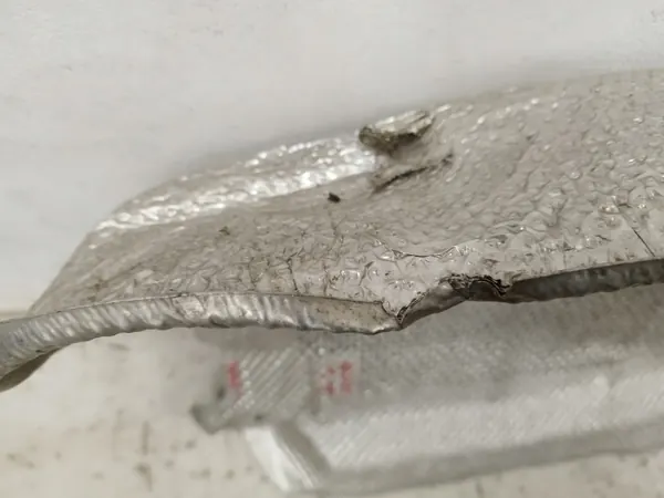 Audi TT Uitlaatdemper hitteschild OEM 8J0825711E image 7