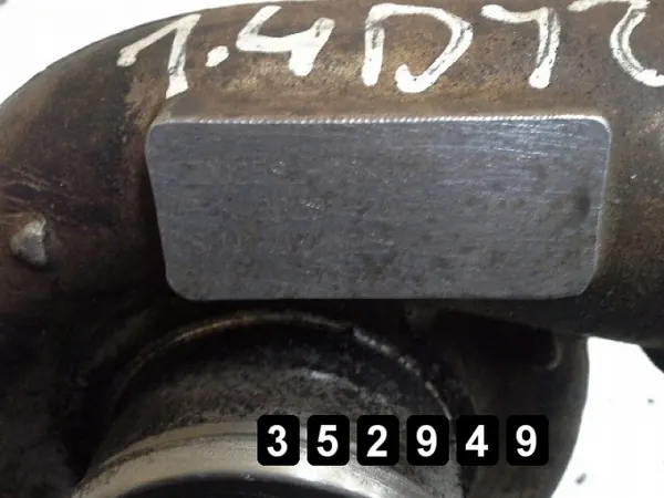 Turbocompressor Hyundai usado OEM AM-352949 para 1.4 CRDi image 4