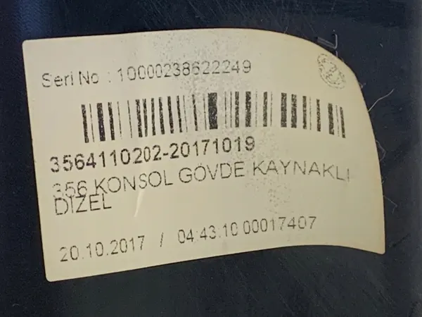Mittelkonsole OEM LORK-389-119839 mit Armlehne image 6