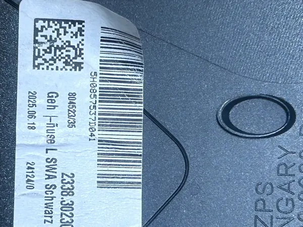 Vasen Peiliasennus GOLF VIII 5H0857537 image 3