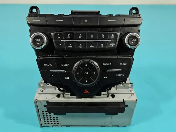 OEM F1BT-18C815-GG Ford fabriksradio - Begagnad image 2