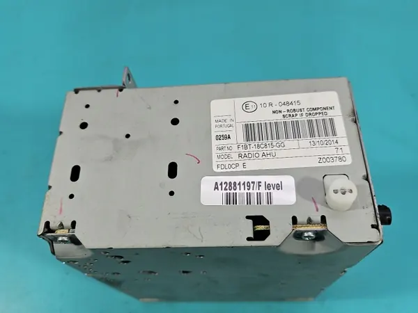 OEM F1BT-18C815-GG Ford fabriksradio - Begagnad image 6