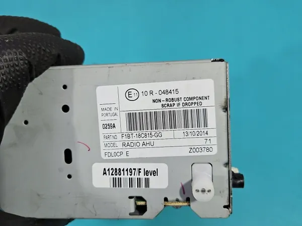 OEM F1BT-18C815-GG Ford fabriksradio - Begagnad image 7