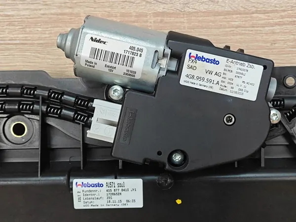 OEM 4G5877255A Estore Teto Preto Audi A6 C7 image 8