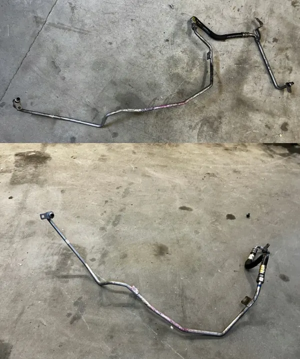 Linhas de óleo caixa Porsche Macan 95B 2.0 TFSI OEM image 2
