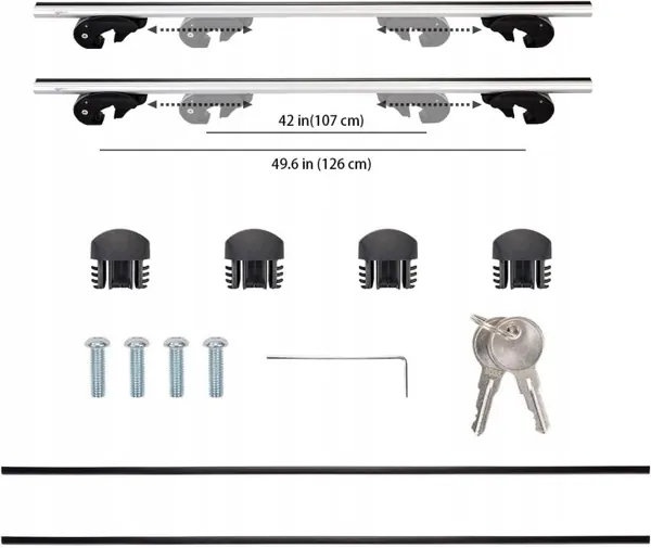 Amazon Basics Dachgepäckträger OEM DSRB007, 142cm image 4