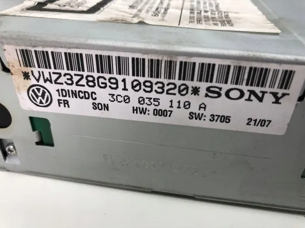 Gebruikte Volkswagen OE 3C0035110A plaatwisselaar image 5