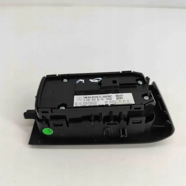 Mercedes-Benz S (W222, V222, X222) Schakelaar A2229051505 image 2