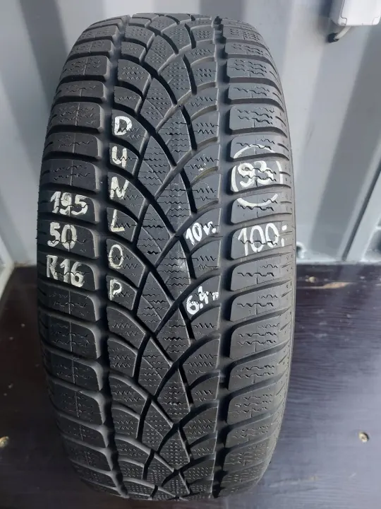 Vinterdäck Dunlop Winter Sport 3D 195/50R16 88H Begagnad image 2