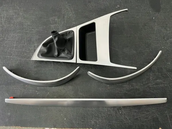 BMW 1 E81 Garniture Console OEM 9122671 Aluminium image 2