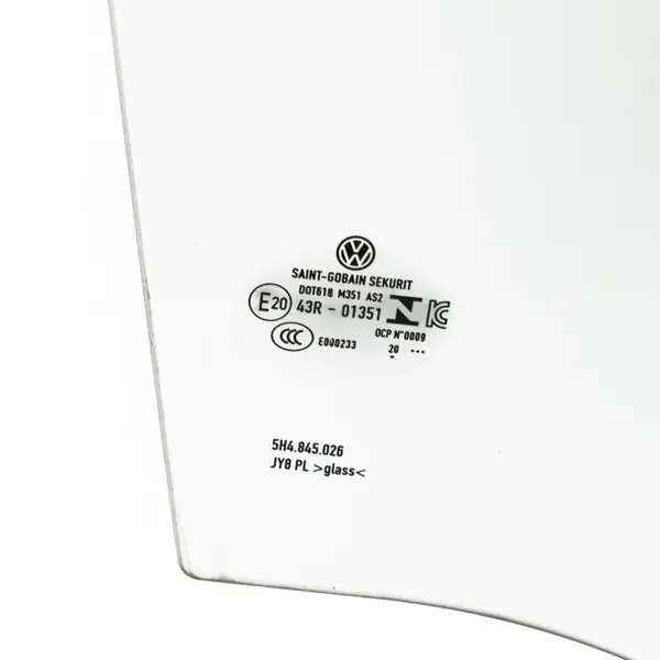 Vidro porta traseira direita OEM 5H4845026 VW Golf VIII image 3