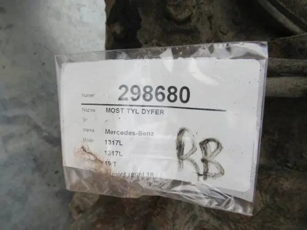 Achterdifferentieel OEM LORK-372-528844 Mercedes Atego image 10