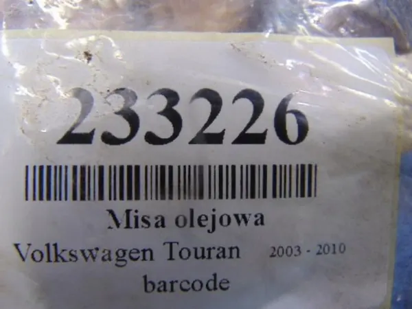 Oljepanna VOLKSWAGEN TOURAN 1.6FSI 03C103603J image 6