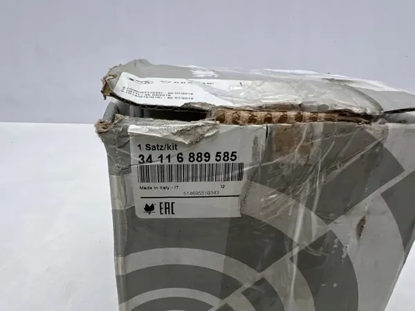 OEM 6889585 framhjulsbromsbeläggssats för BMW image 4