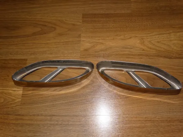 OEM A2538854100 Linker chroom uitlaatkapje Mercedes GLC image 4