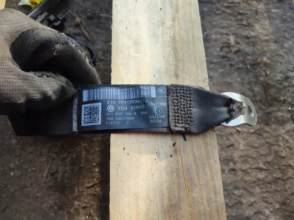 Ceinture de sécurité passager avant OEM 3C1857706R image 9