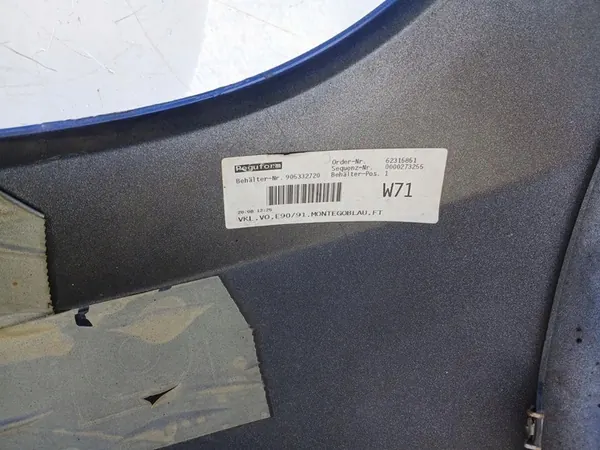 Paraurti anteriore BMW 3 E90 E91 Argento image 6