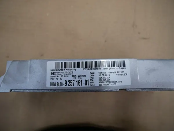 BMW OEM 9257161 Telematik Combox Modul image 5