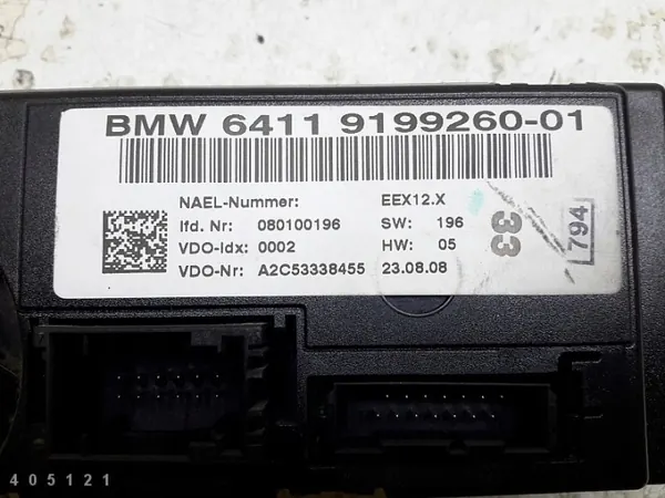 BMW Klimasteuergerät OEM 919926001 - Gebraucht image 6