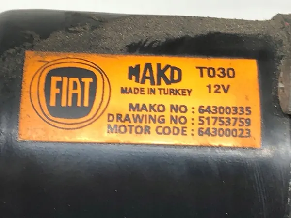 Etupyyhkijän mekanismi Fiat Linea image 4