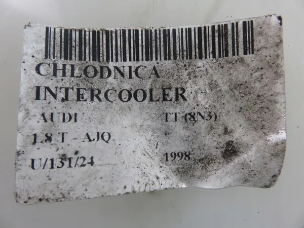 Audi TT Intercooler 1.8 T 2004 image 2