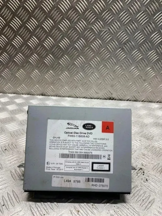 Cambiador CD Land Rover OEM FW9311B608AD - Usado image 2