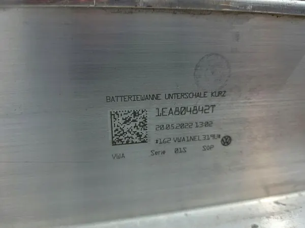 Skoda Enyaq Batteri OEM 1EA804842T 62kWh Begagnad image 8