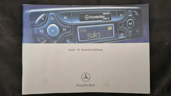 Mercedes Radio OEM A2038202286 met Code en Handleiding image 4