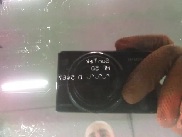 BMW E53 X5 takaoikea lasi OEM Szyba pt image 7