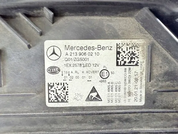 Rechter voorlamp Mercedes-Benz E W213 A213 image 8