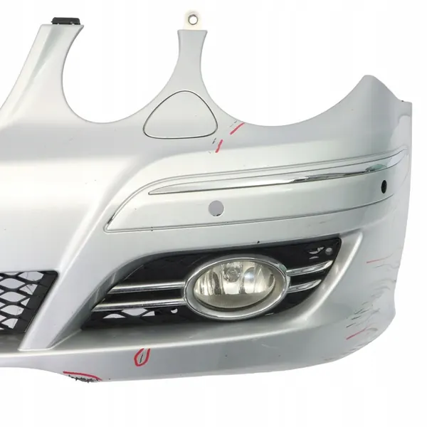 Mercedes W211 Voorbumper Iridium Zilver - OEM A2118801840 image 8