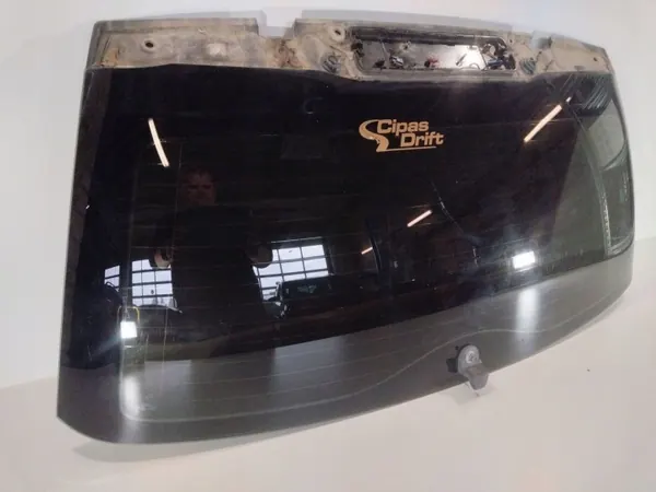 BMW E61 Bakluckeglas OEM 7163460 - Begagnad image 3