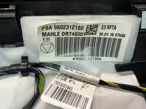 Komplett Värmare OEM 9802312180 för Citroen image 8