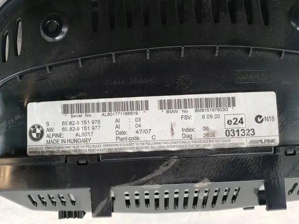Alpine Display OEM 9151976 9151977 voor BMW 3 E90 image 5