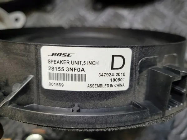 Bose-luidsprekers OEM 281553NF0A voor Nissan Leaf II image 5
