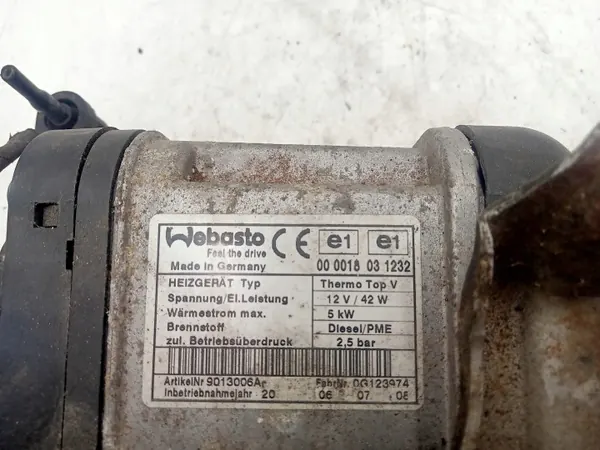 Webasto bijverwarming 3C0815005J voor VW Passat B6 image 7