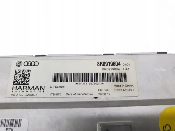 Écran de navigation Audi A4 OEM 8R0919604 Occasion image 5