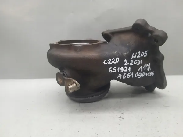 Carcaça do Turbocompressor Biturbo W205 C220 2.2 CDI OEM image 4